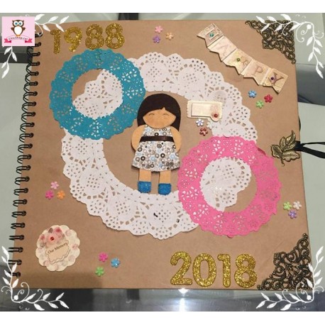 Álbum scrapbooking