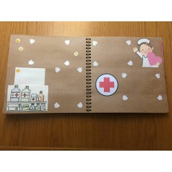 Álbum scrapbooking