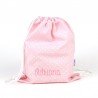 Mochila Estrellas Azul, Gris y Rosa