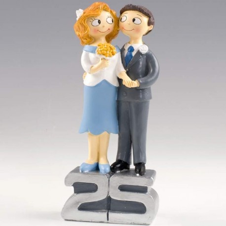 Figura de Tarta Bodas de Plata