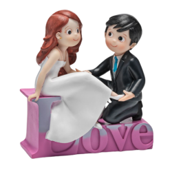 Figura Tarta de Novios Love