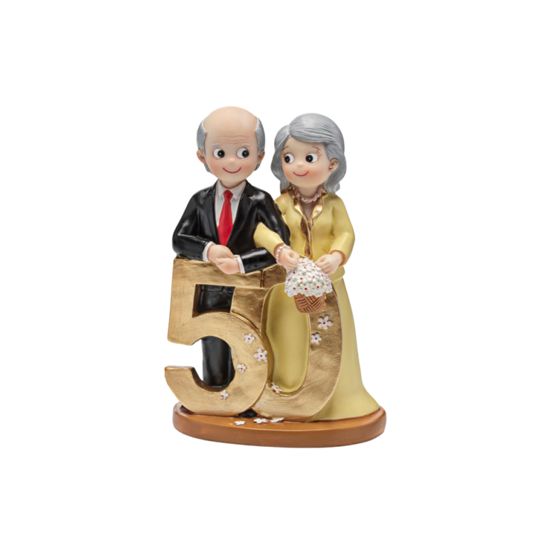 Figura Tarta Bodas de Oro