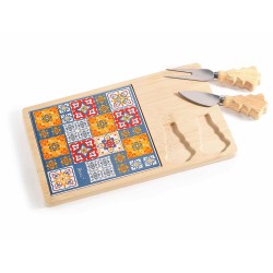 Juego de cuchillos y tabla